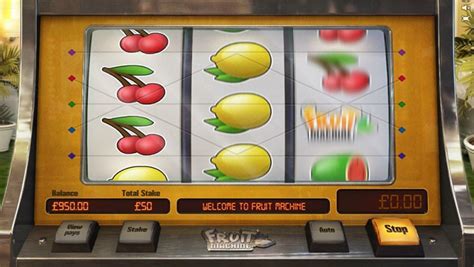fruit machines casino games